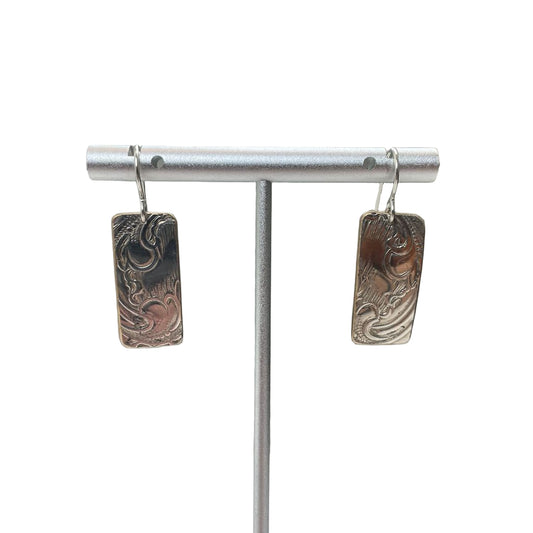 Silver Plate Earrings Small No. 1