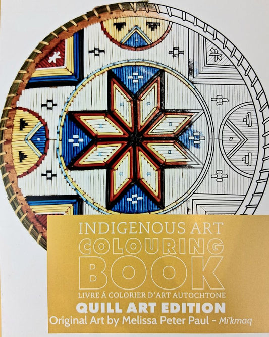 Indigenous Art Colouring Book- Art by Melissa Peter Paul