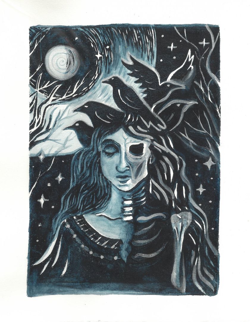 The Veil Thins - AP - Framed