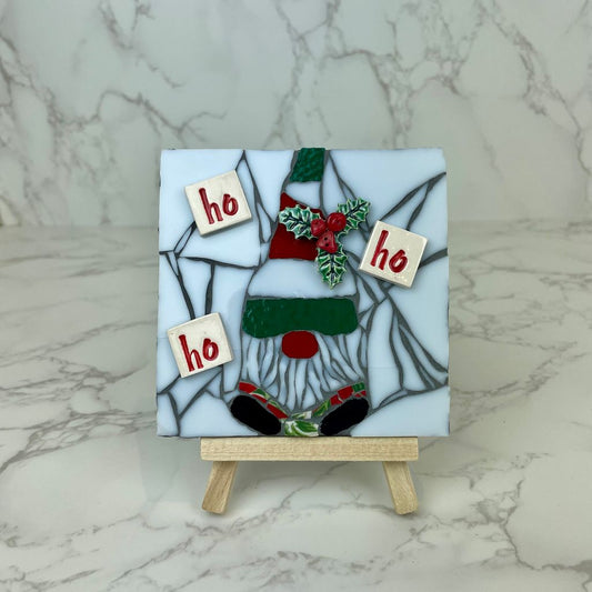 Mosaic Ho Ho Ho Gnome