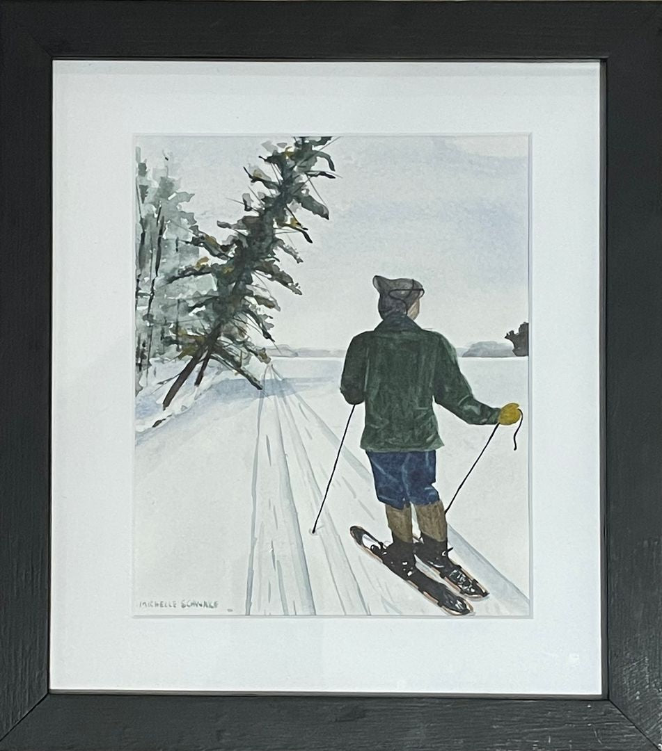 Misty Morning Snowshoe