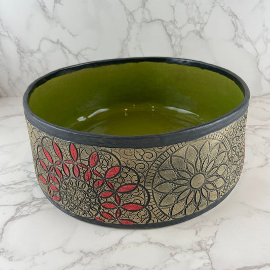 Large Doily Serving Bowl by KG