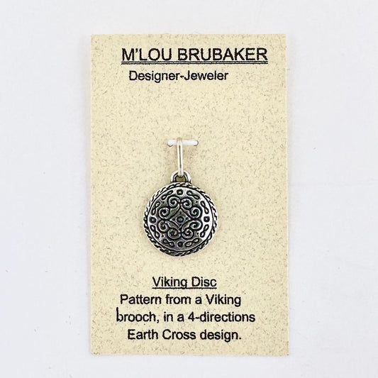 Viking Disc Pendant #503