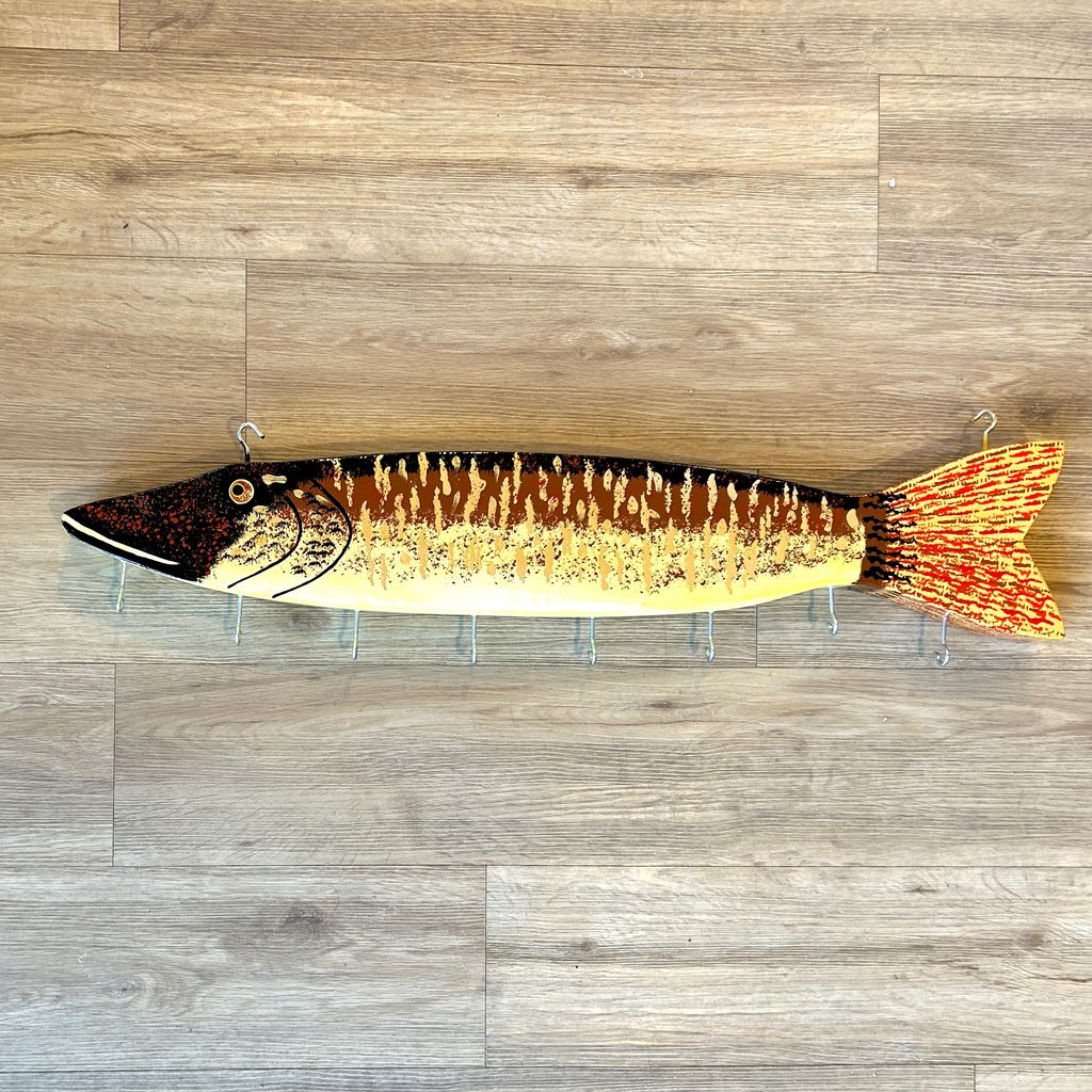 Brown Muskie Lure Holder