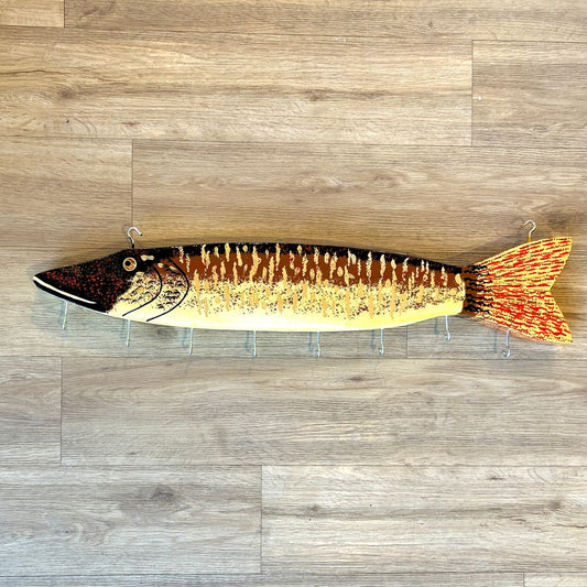 Brown Muskie Lure Holder