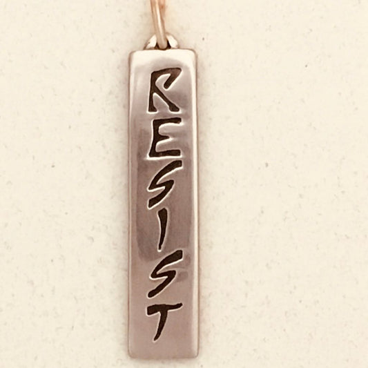 Lg. Bronze Resist Pendant