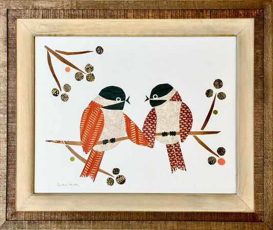 Love Birds, Red Chickadees