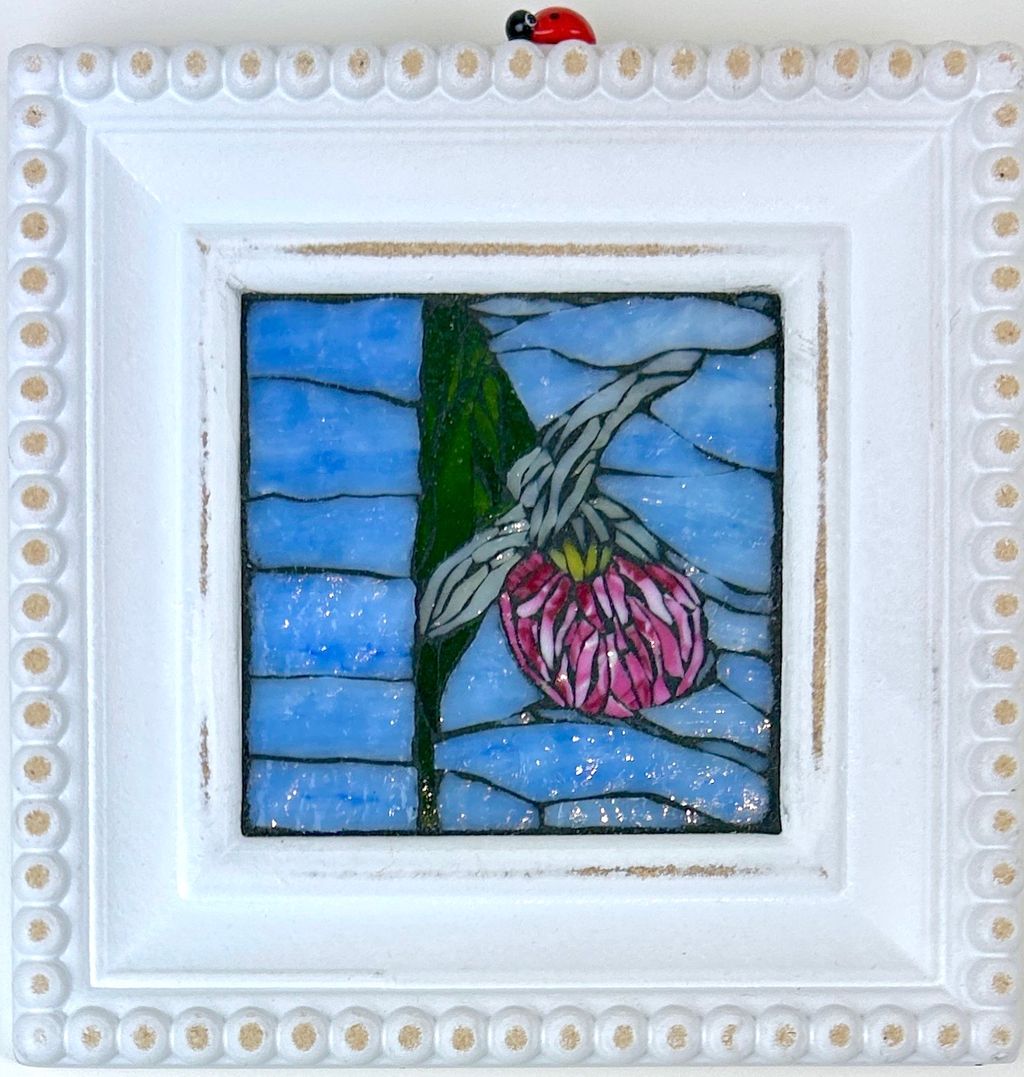 Lady Slipper - Framed