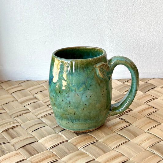 Blue-Green Leaf Mug - LE