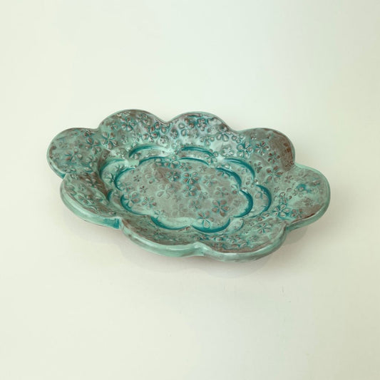 Small Teal Tray NB