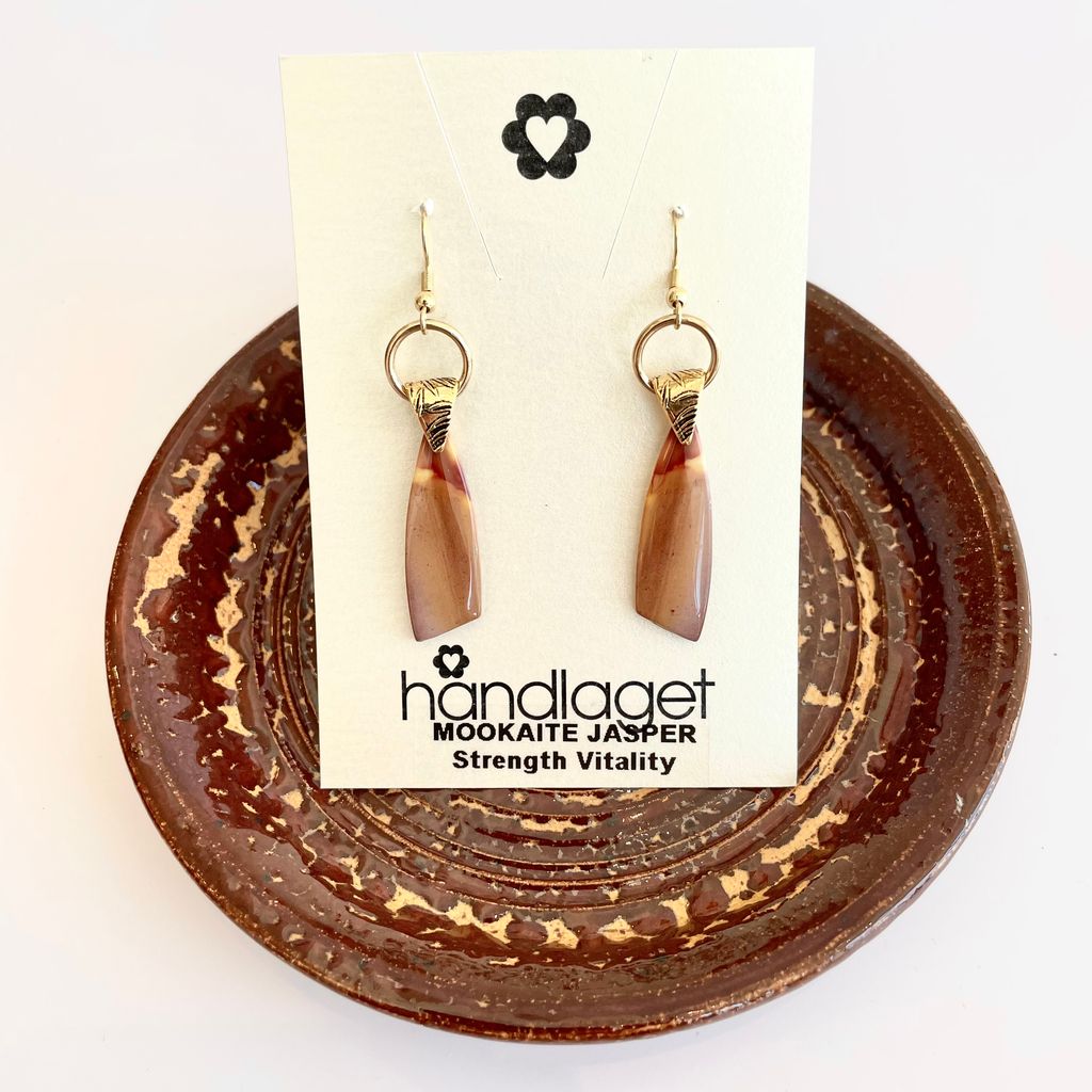 Mookaite Jasper Gemstone Earring MN