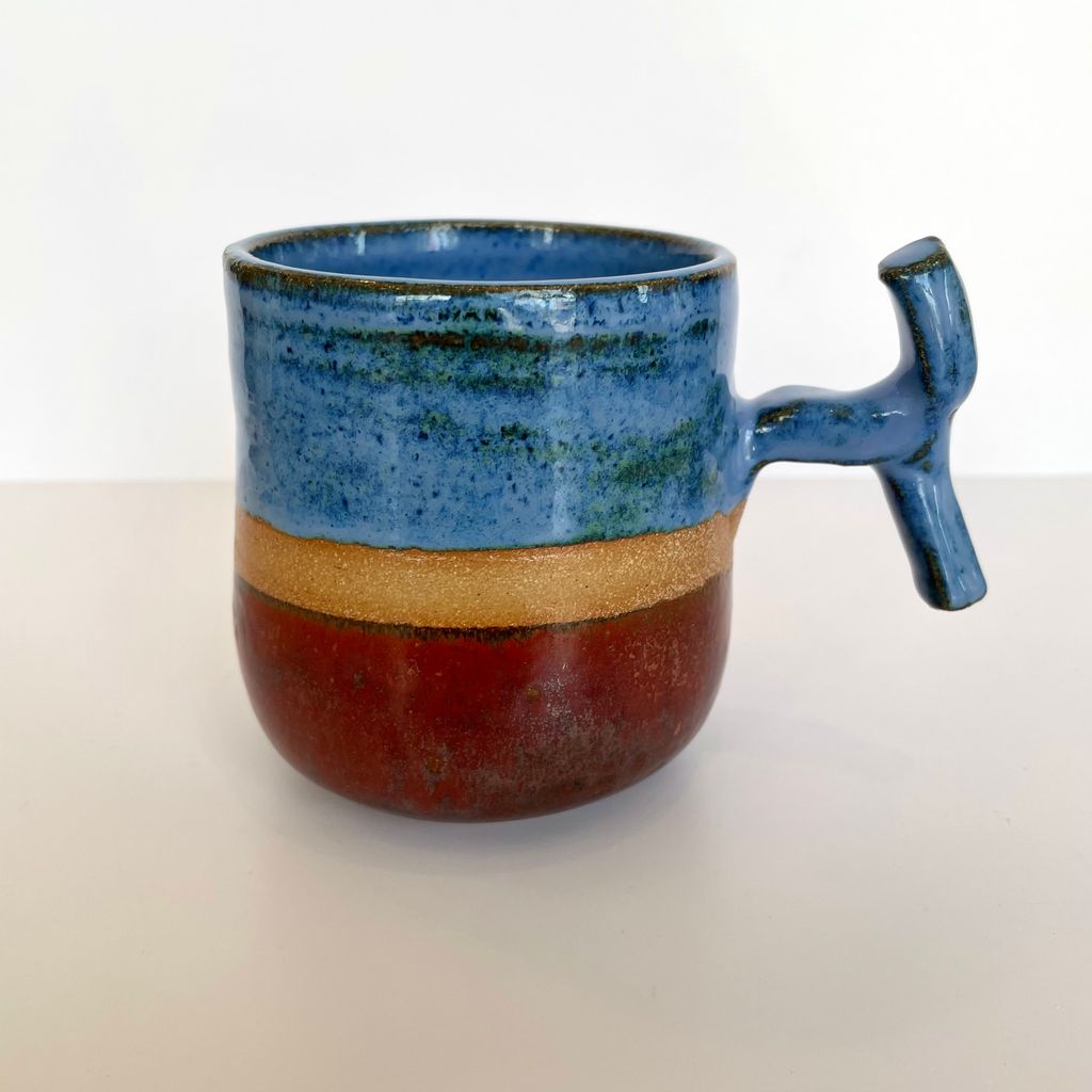 Blue and Copper Mug SS