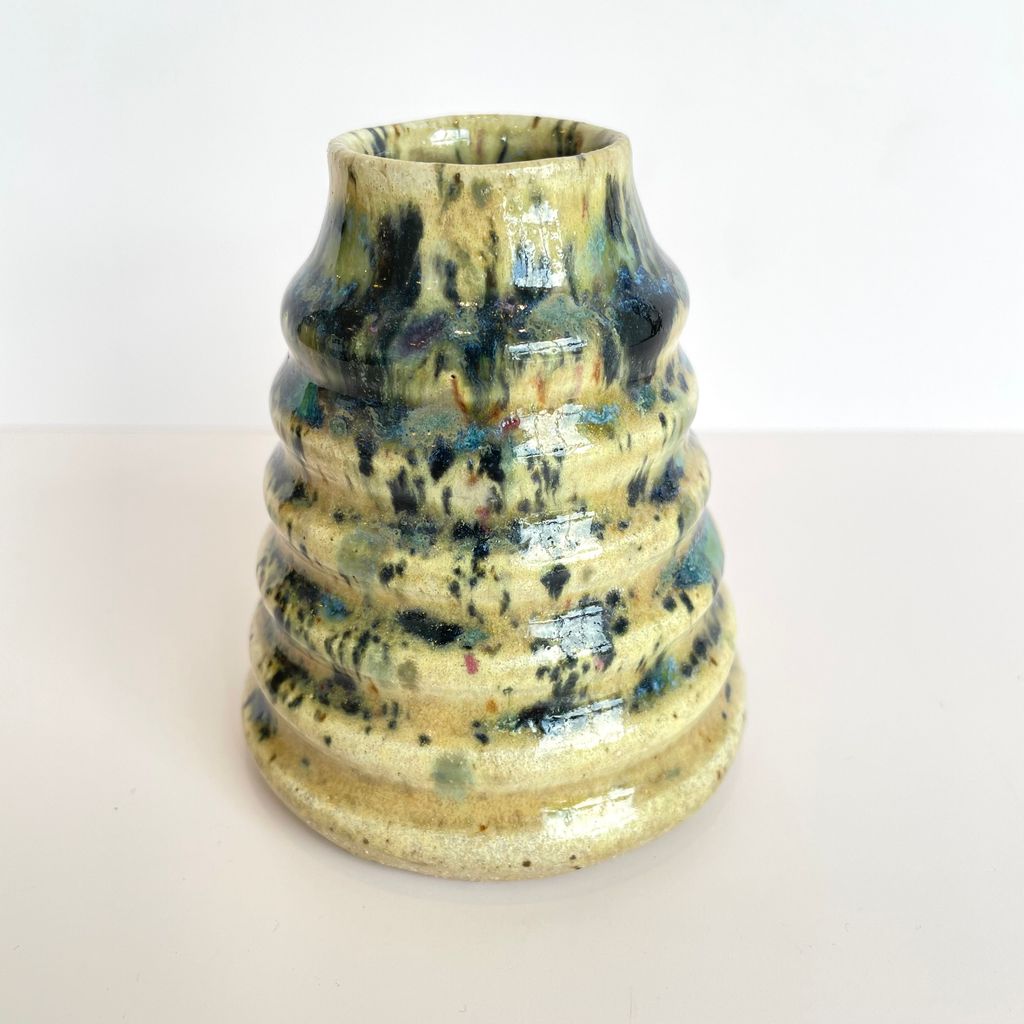 Speckled Wave Vase SS