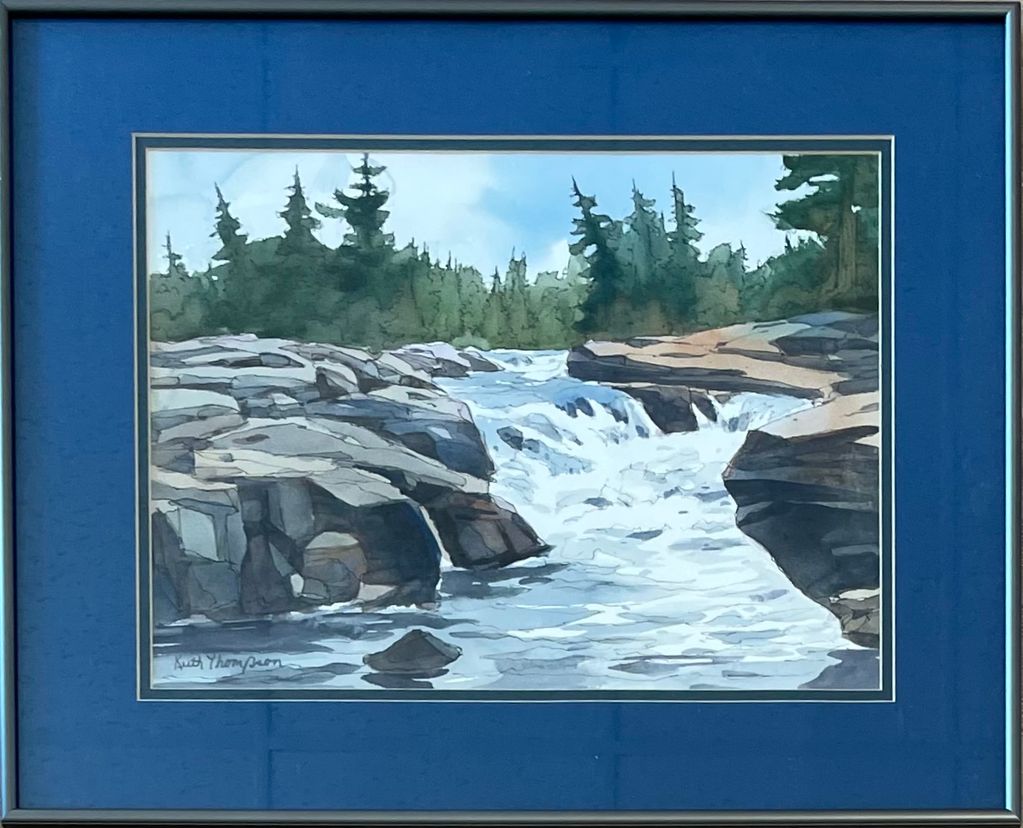 Big Falls on the Bigfork River