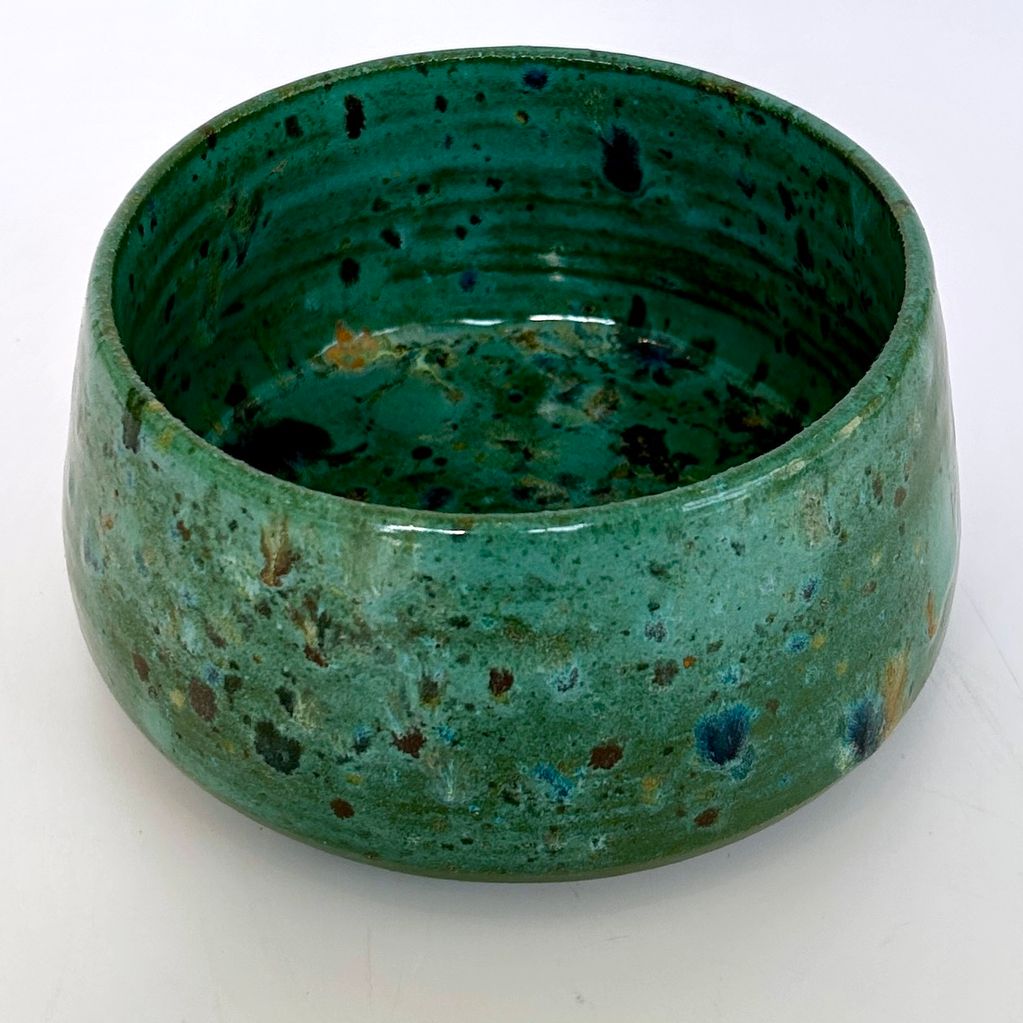 Green Speckled Bowl SS