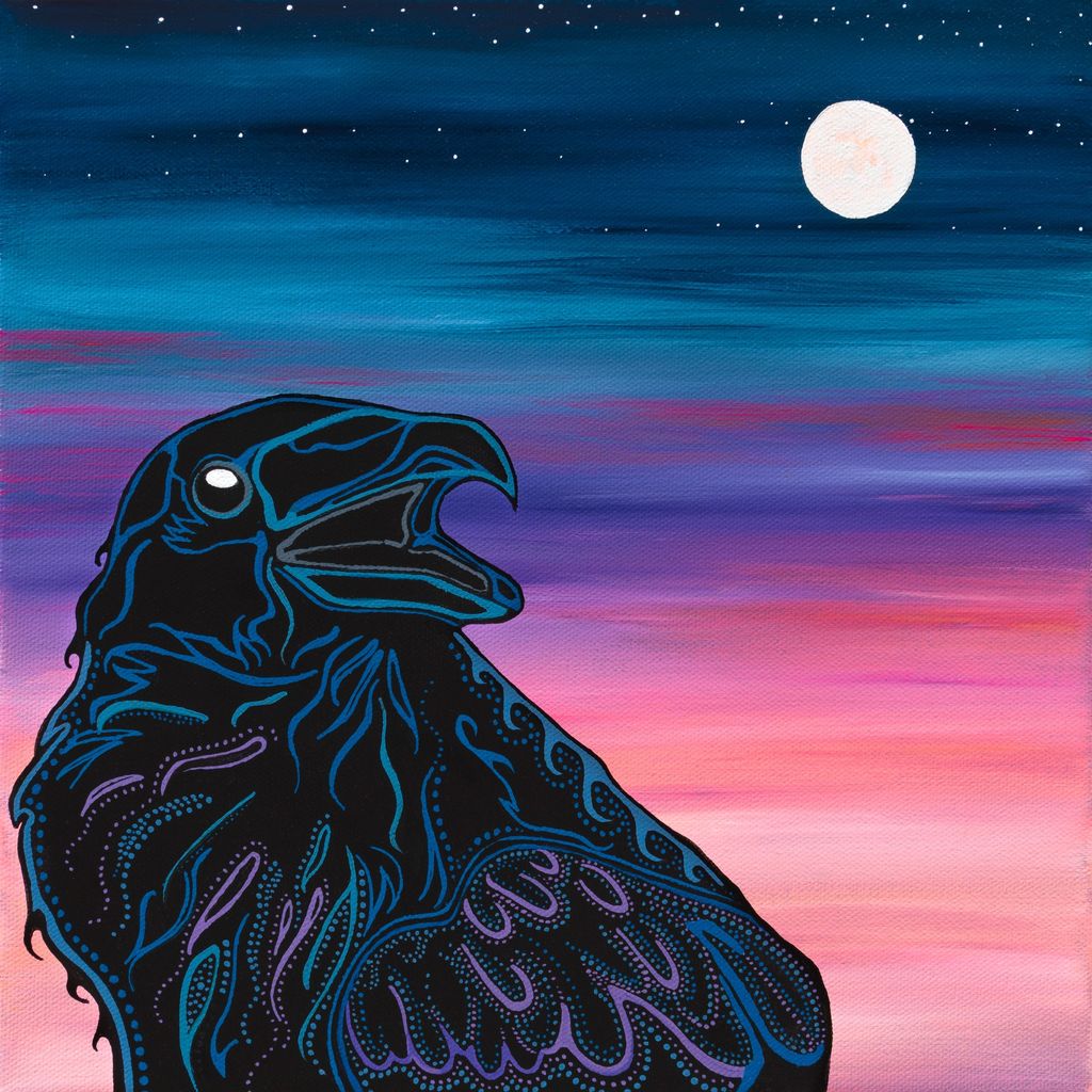 Sunrise Raven
