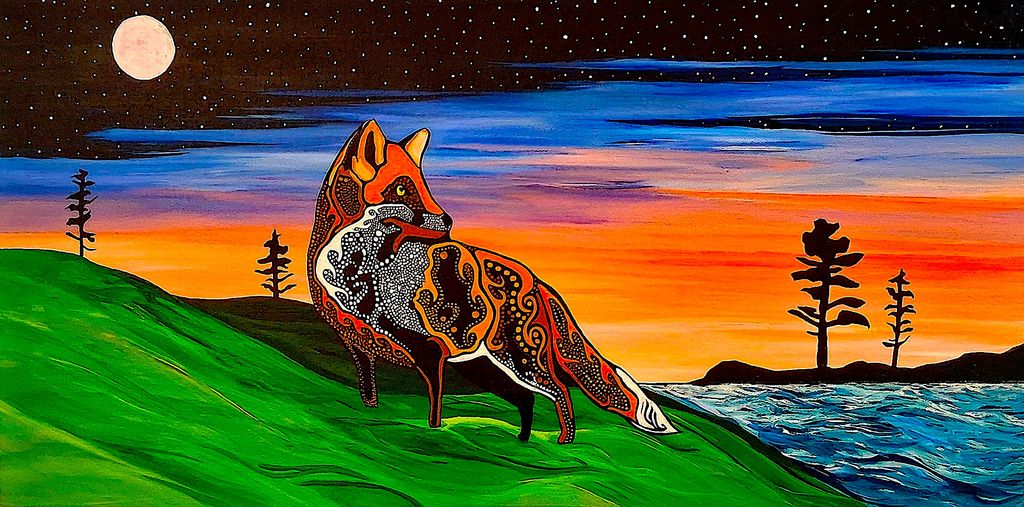 Summer Morning Fox