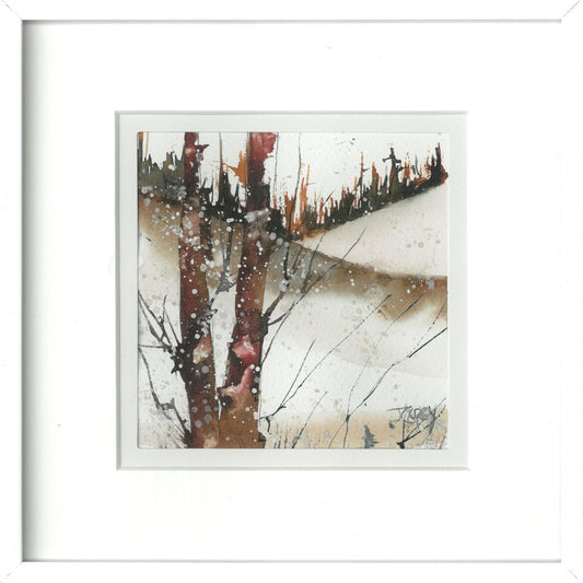 Rusty Birch Snowfield 1