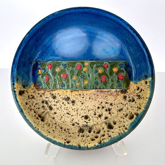 Flower Pie Plate