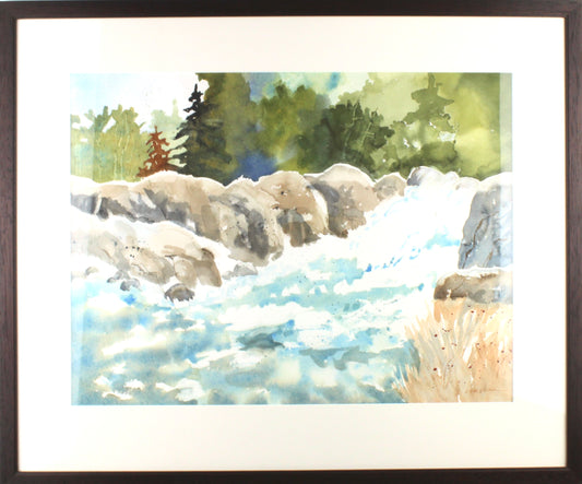 Spring on the North Shore - Framed