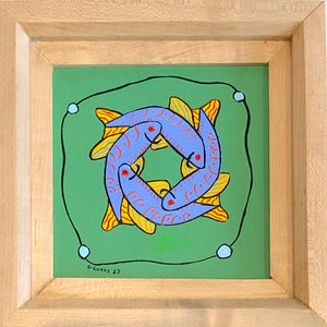 Season of the Fish - Original Acrylic