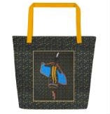 Mural Blanket Tote Bags