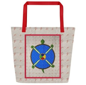 Mural Blanket Tote Bags