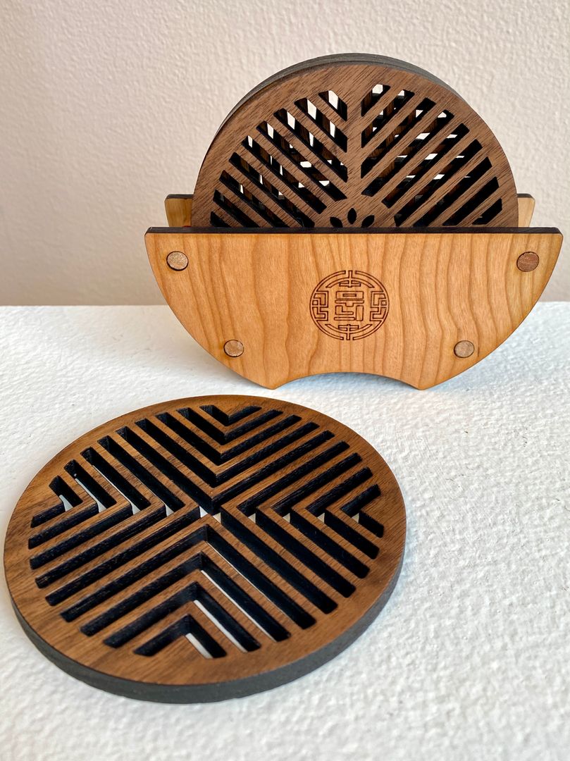 Geometric Coasters