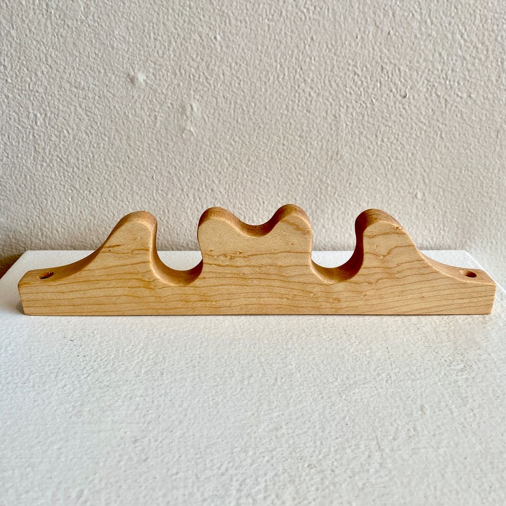 Bird's Eye Maple Spoon Holder