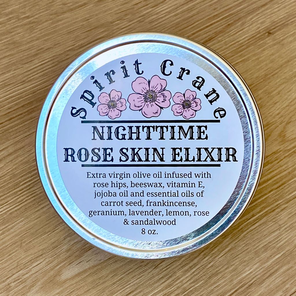 Nighttime Rose Skin Elixir 8oz.