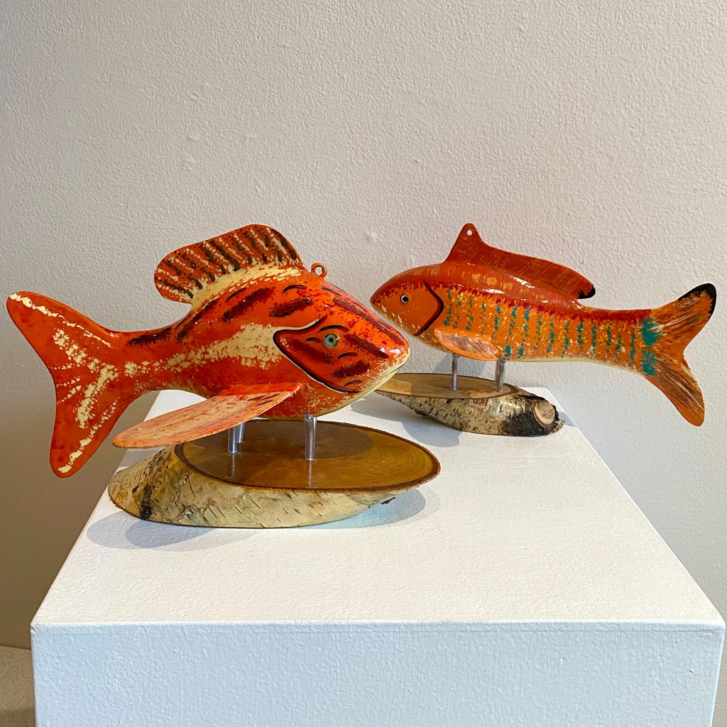 Orange Fish Decoy - 9