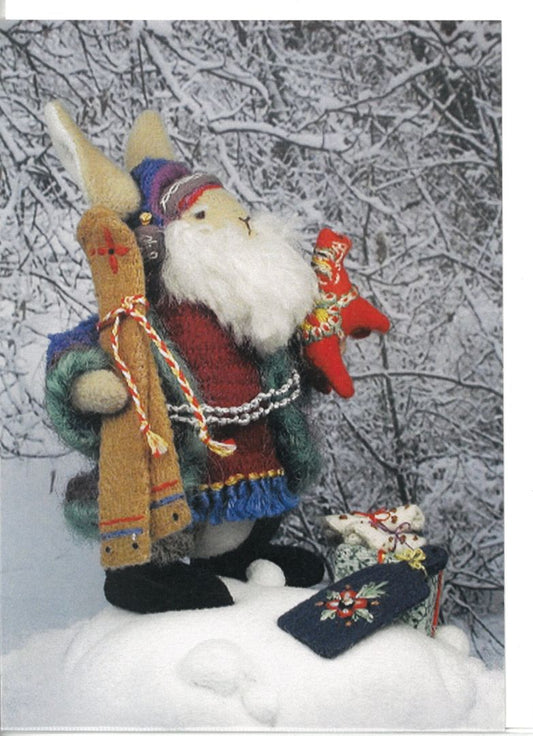 Julenissen card