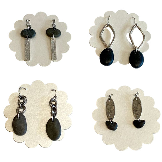 Stone Earrings - Assorted